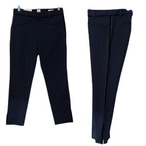 GAP tuxedo stripe navy skinny pant